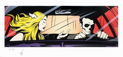 Lot 156 - D*Face (British b.1978), 'Drive Bye Shouting (Blink 182) (First Edition)', 2017