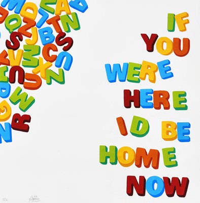 Lot 126 - Stephen Powers (American 1968-), 'Home', 2012