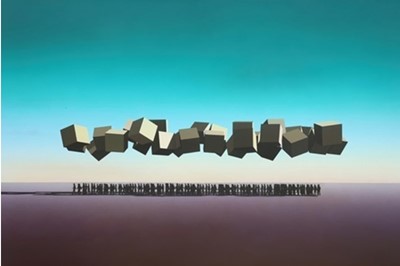 Lot 52 - Mehdi Ghadyanloo (Iranian 1981-), 'Shared Future', 2018