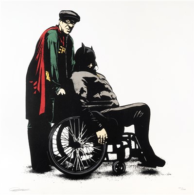 Lot 254 - Pobel (Norwegian), 'Batman & Robin', 2014