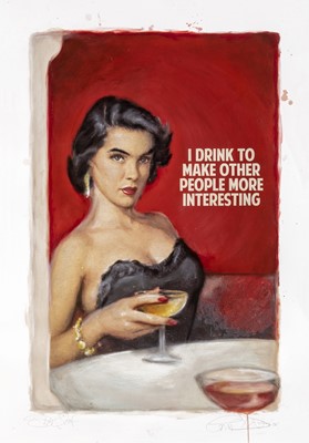 Lot 174 - Connor Brothers (British Duo), 'I Drink To Make Other People More Interesting', 2020