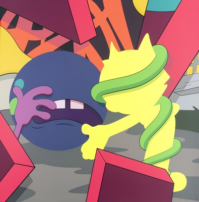 Lot 280a - Kaws (American 1974-), 'Presenting The Past', 2014