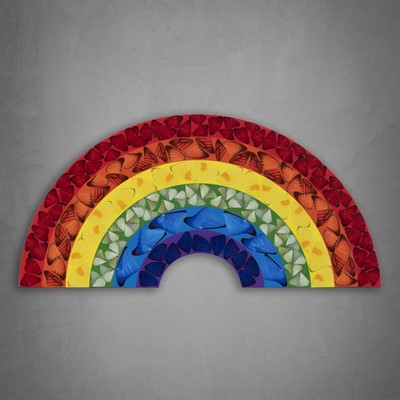 Lot 42 - Damien Hirst (British 1965-), 'Butterfly Rainbow (Small)', 2020