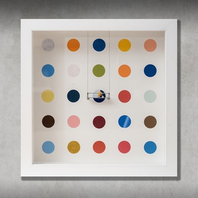 Lot 59 - Roy's People (British), 'Scrubbed Out - Spots', 2021