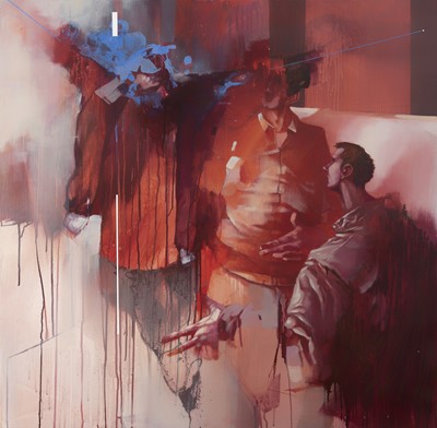 Lot 99 - Sepe (Polish 1982-), 'Just Another Blue Monday', 2015