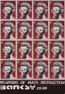 Lot 120 - Banksy (British 1974-), 'Weapons Of Mass Distraction', 2003