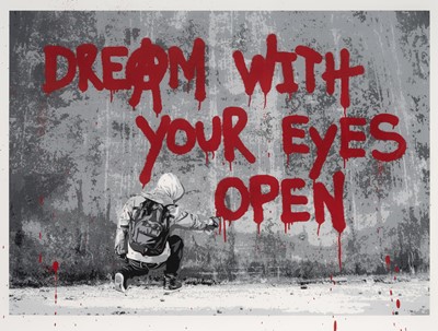 Lot 146 - Hijack (American 1993-), 'Wake Up!', 2013