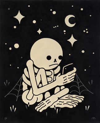 Lot 179 - Muretz (Brazilian), 'Waiting For Your Reply', 2018