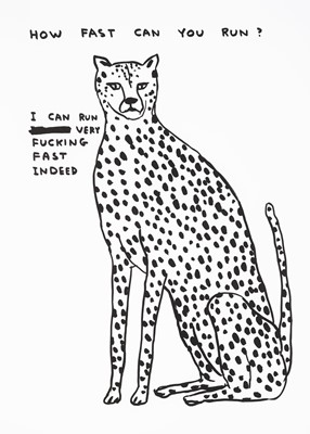 Lot 44 - David Shrigley (British 1968-), 'Animals & Existentialism', 2022