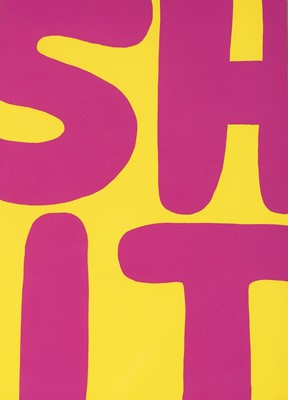 Lot 232 - David Shrigley (British 1968-), 'Untitled (Shit)', 2012