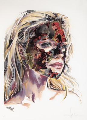 Lot 97 - Sandra Chevrier (Canadian 1983-), 'La Cage Et L'Acte De Foi (Gold Leaf)', 2021