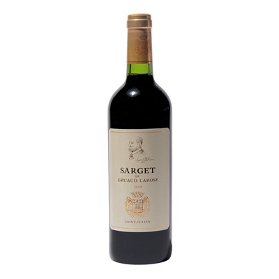Lot 61 - 6 bottles 2010 Sarget de Gruaud Larose