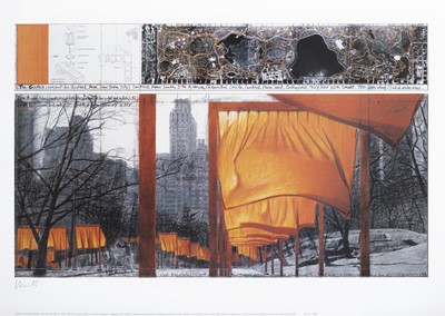 Lot 18 - Christo (Bulgarian 1935-2020), 'The Gates, Project For Central Park, New York City', 2004