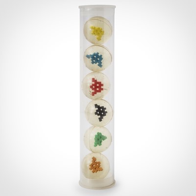 Lot 150 - Invader (French 1969-), 'Speed Balls', 2012
