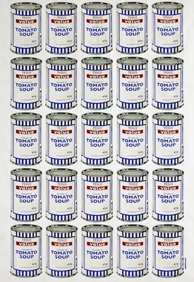 Lot 101 - Banksy (British 1974-), 'Soup Cans Poster', 2010