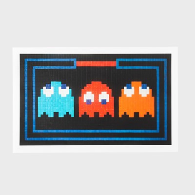 Lot 278 - Invader (French 1969-), 'Prisoners', 2007