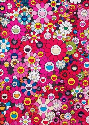 Lot 101 - Takashi Murakami (Japanese 1962-), 'An Homage to Monopink 1960 A', 2012
