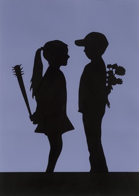 Lot 54 - Fake (Dutch 1980-), 'Fake Love (Lavender)', 2015