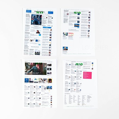 Lot 109 - Wade Guyton (American 1972-), 'Untitled (Newsprint)', 2017