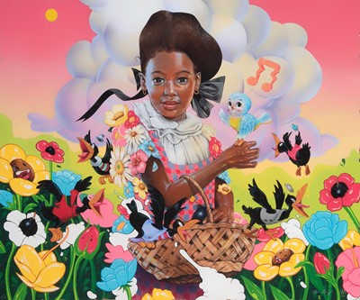 Lot 74 - Kayla Mahaffey (American 1994-), 'Head In The Clouds', 2021