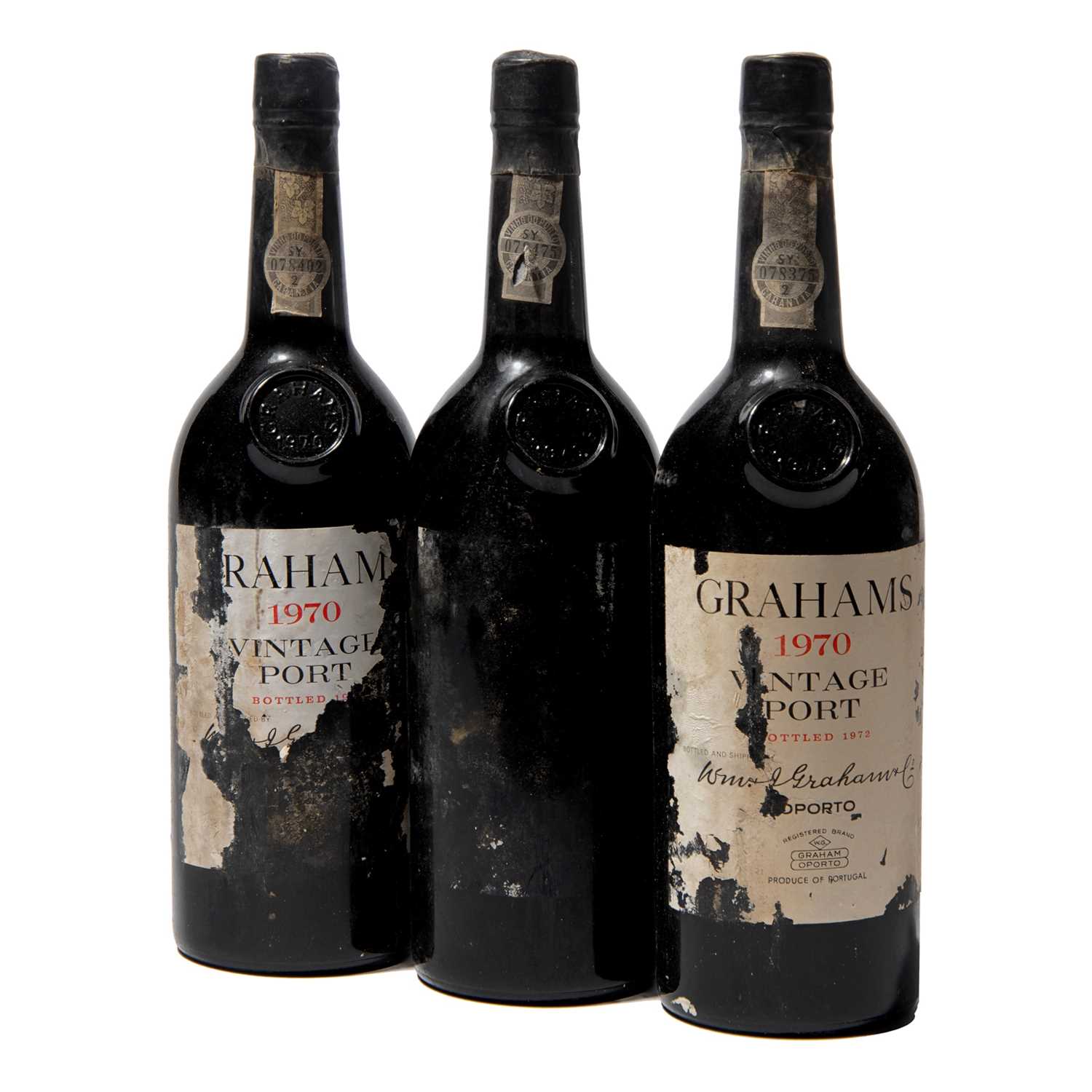 Lot 5 - 12 bottles 1970 Graham
