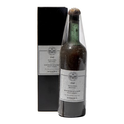 Lot 17 - 1 bottle 1945 Massandra Collection Massandra Red Port