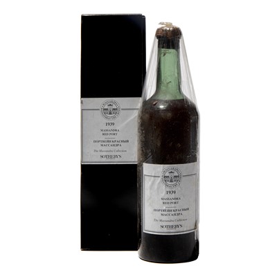 Lot 16 - 1 bottle 1939 Massandra Collection Massandra Red Port