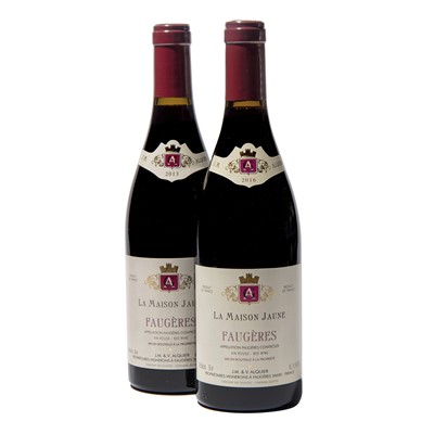 Lot 161 - 12 bottles MIxed Faugeres Maison Jaune