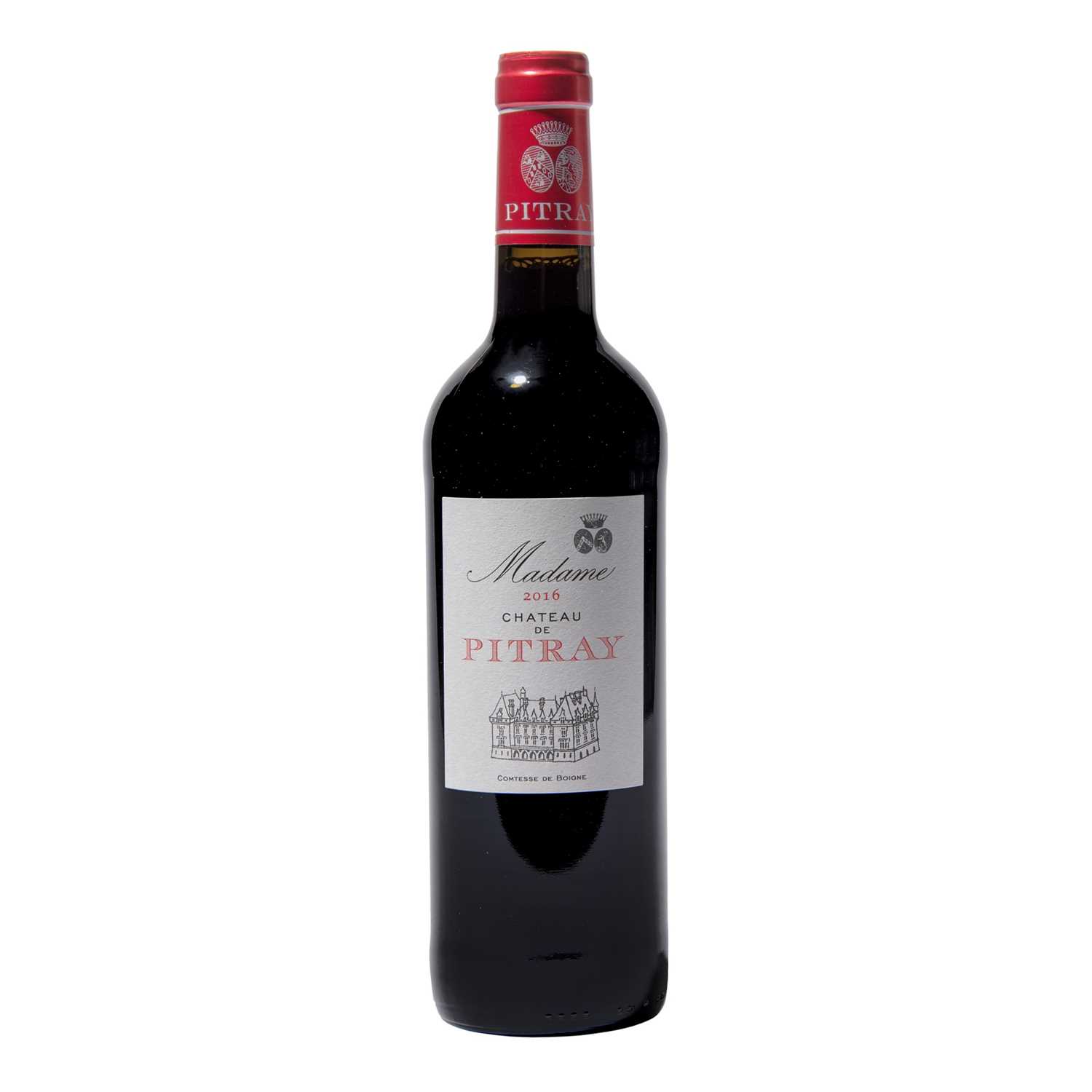 Lot 48 - 12 bottles 2016 Madame de Pitray