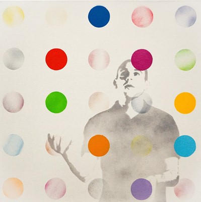 Lot 194 - Kunstrasen (German), 'Spot Mover (Test Canvas)', 2015