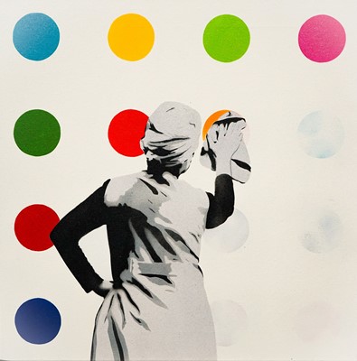 Lot 136 - Kunstrasen (German), 'Spot Remover (Test Canvas)', 2014