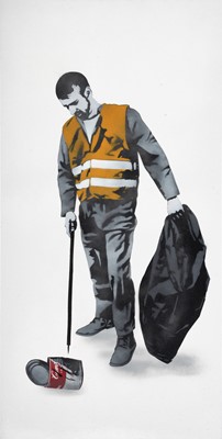 Lot 193 - Kunstrasen (German), 'Some Ideas (Test Canvas)', 2015