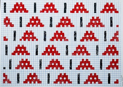 Lot 334 - Invader (French 1969-), 'Homeworks', 2006