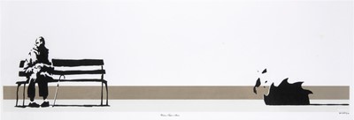 Lot 319 - Banksy (British 1974-), 'Weston Super Mare', 2003 (Signed)