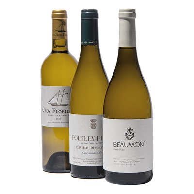 Lot 132 - 18 bottles Mixed White Wines
