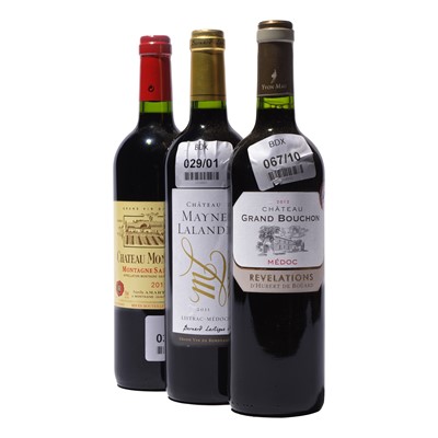 Lot 73 - 24 bottles Mixed Bordeaux