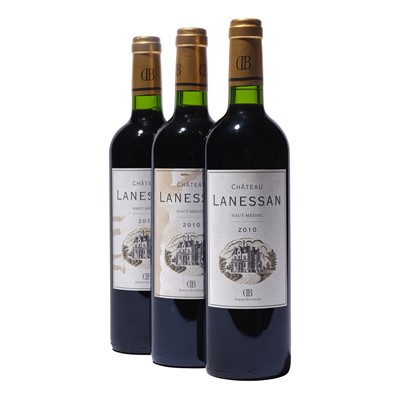 Lot 29 - 11 bottles 2010 Ch Lanessan