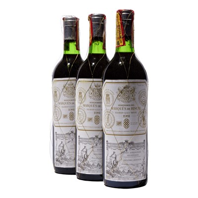 Lot 191 - 12 bottles 1981 Marques de Riscal