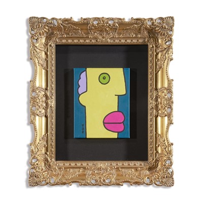 Lot 366 - Thierry Noir (French 1958-), 'Walking Back To The Entrance, I Can Already Hear The Sounds Of The Street', 2020