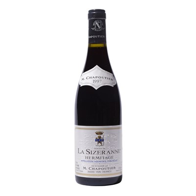 Lot 125 - 6 bottles 1997 Hermitage Monier de la Sizeranne Chapoutier