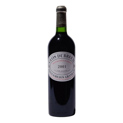 Lot 60 - 6 bottles 2001 Clos Dubreuil