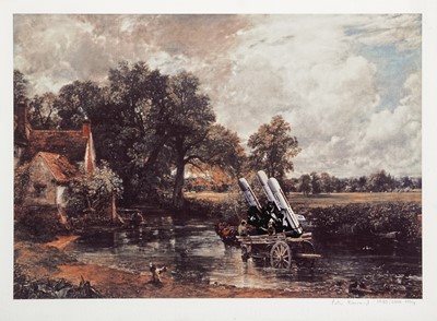Lot 72 - Peter Kennard (British 1949-), 'Haywain With Cruise Missiles', 1980/2010