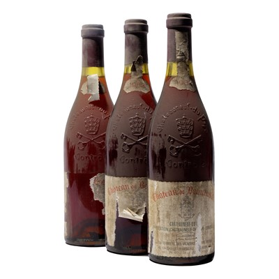 Lot 112 - 12 bottles 1982 Chateauneuf-du-Pape Ch de Beaucastel