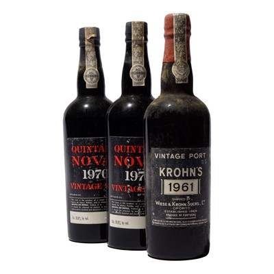 Lot 7 - 3 bottles Mixed Vintage Port