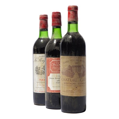 Lot 74 - 12 bottles Mixed French Red Wines