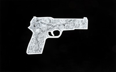 Lot 259 - Pure Evil (British b.1968), 'Murder Mile', 2010