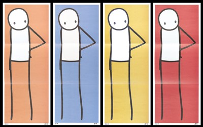 Lot 443 - Stik (British) ‘Hip’, 2013, a full set of four