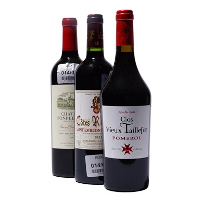 Lot 76 - 12 bottles Mixed Bordeaux