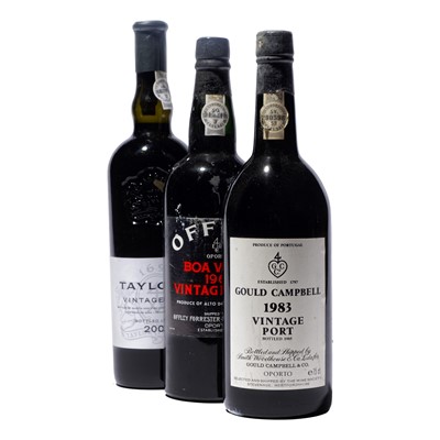 Lot 8 - 5 bottles Mixed Vintage Port