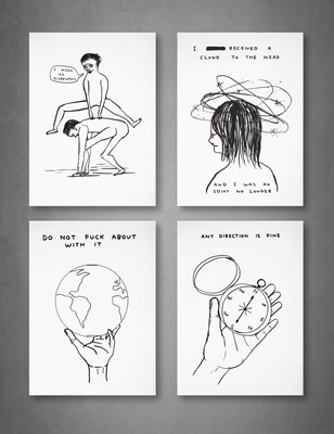 Lot 32 - David Shrigley (British 1968-), 'Human Behaviour', 2022
